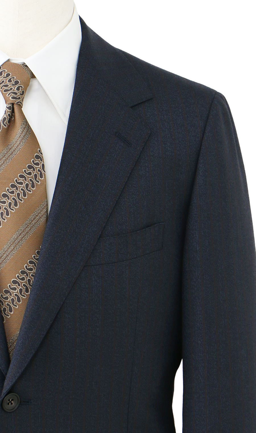プレミアムスタンダードスーツ【Contemporary Line】【Savile Row】 ブルー 体型:A体(標準型),号数(身長):5号(170cm)