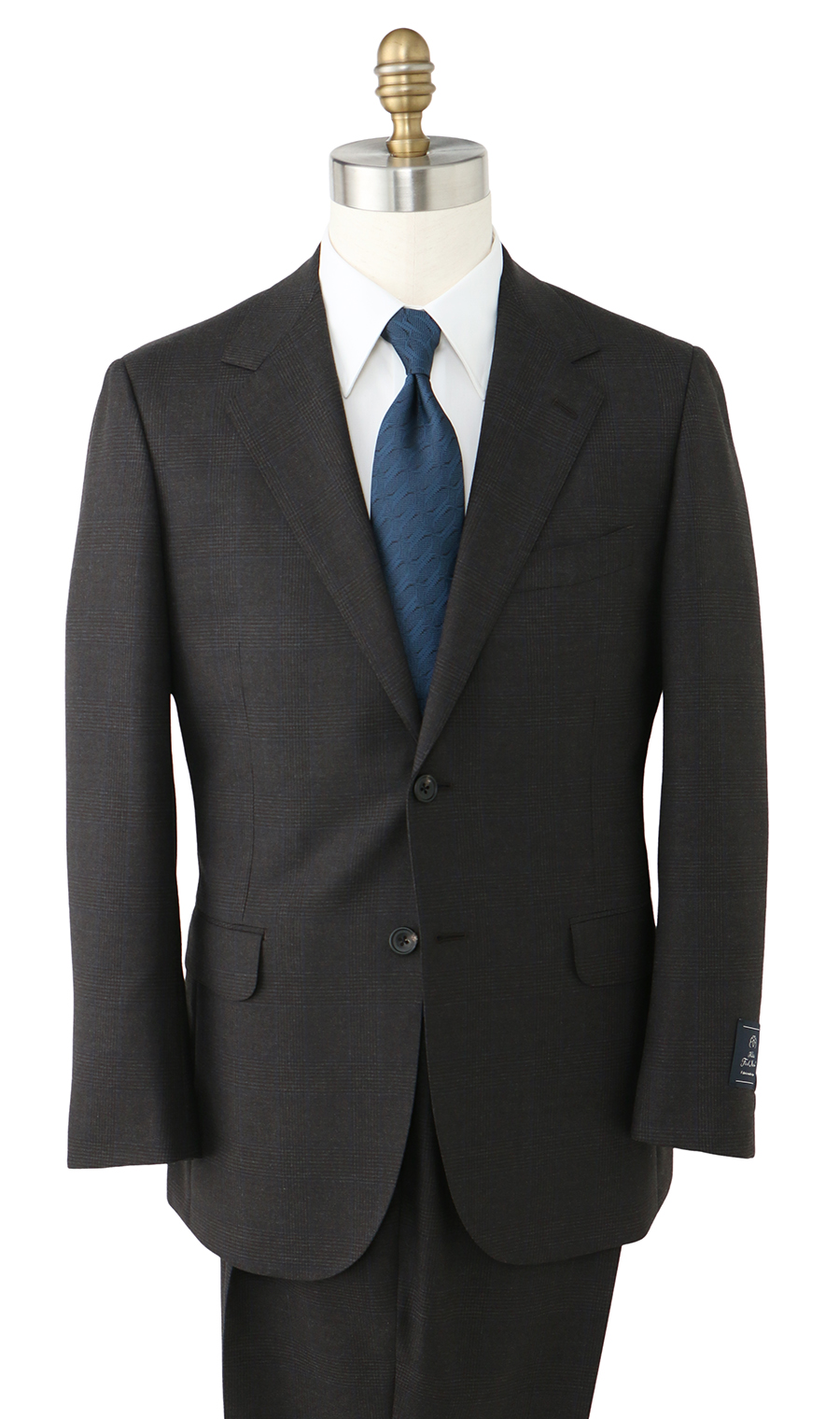プレミアムスタンダードスーツ【Contemporary Line】【Savile Row】 ブラウン 体型:A体(標準型),号数(身長):4号(165cm)