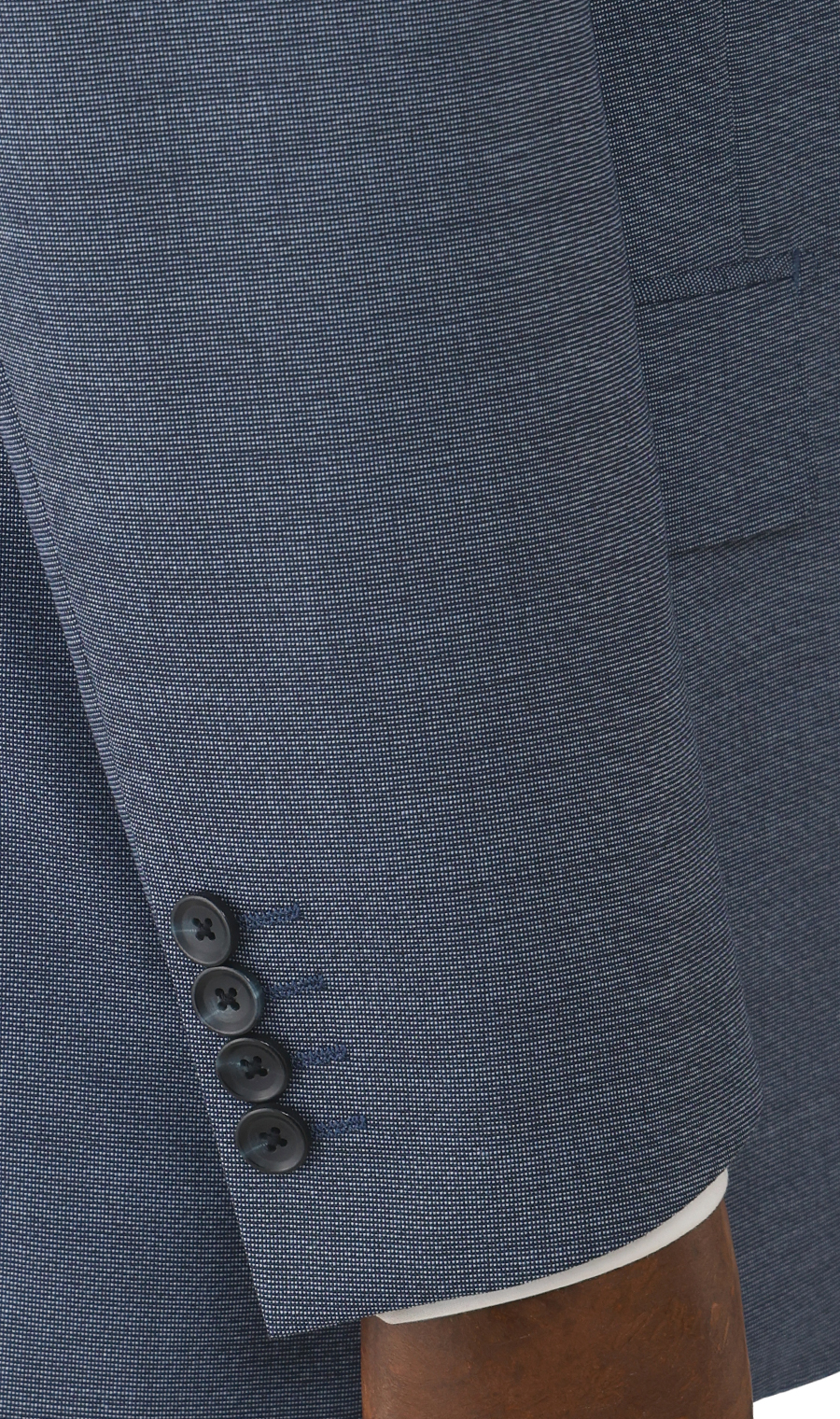 スタンダードスーツ【肩くるしくないスーツ】【Plastics Smart】 ブルー 体型:A体(標準型),号数(身長):7号(180cm)