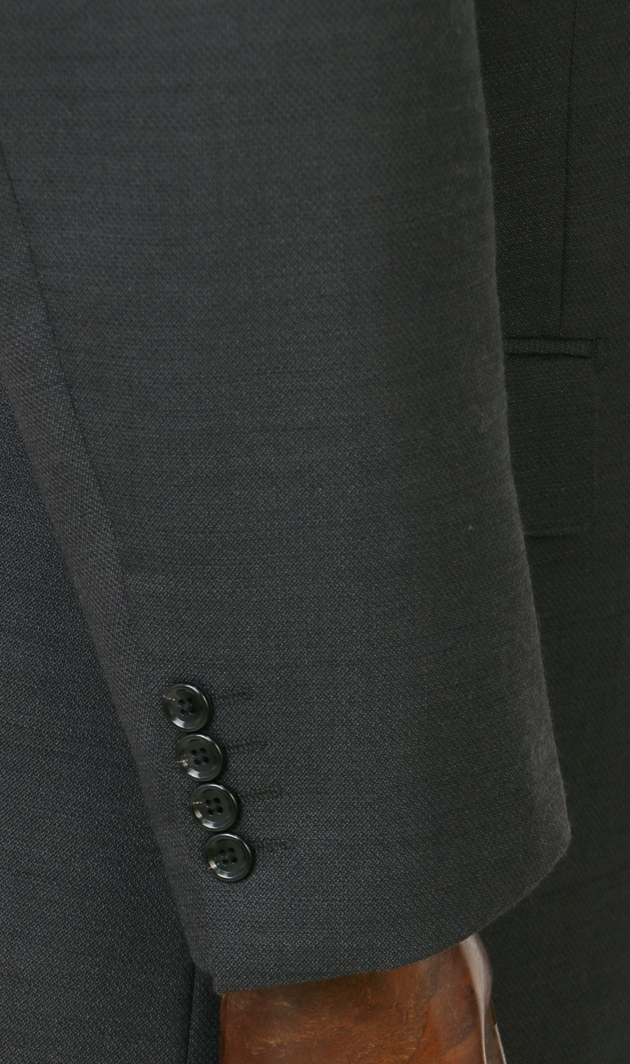 スタンダードスーツ【キング&トール】【Plastics Smart】 チャコール 体型:E体(大きいサイズ),号数(身長):5号(170cm)