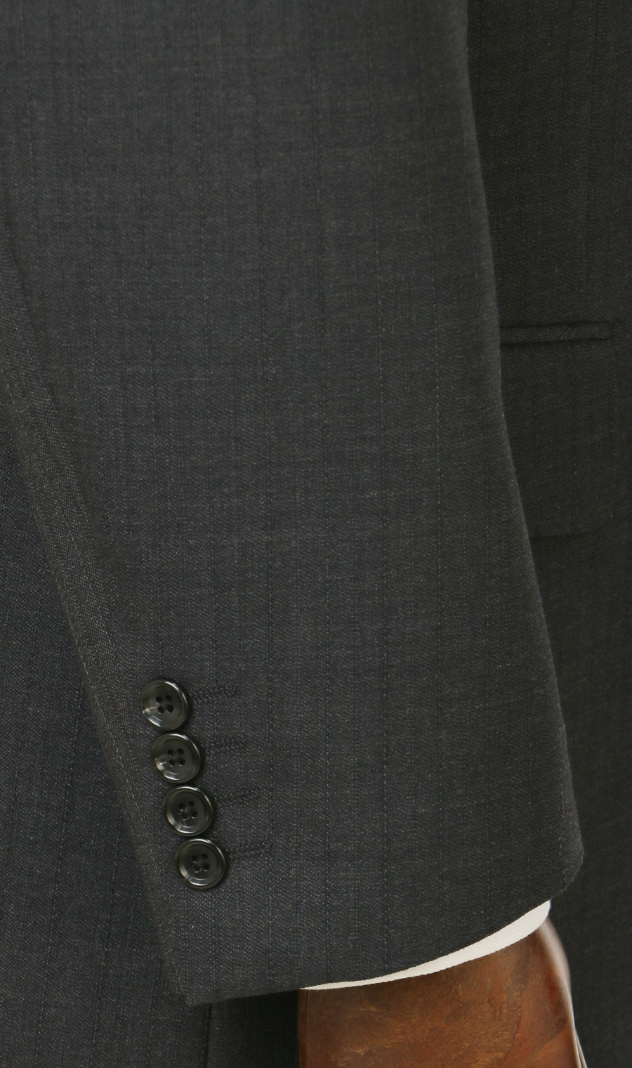 スタンダードスーツ【キング&トール】【Plastics Smart】 チャコール 体型:E体(大きいサイズ),号数（身長）:4号(165cm)