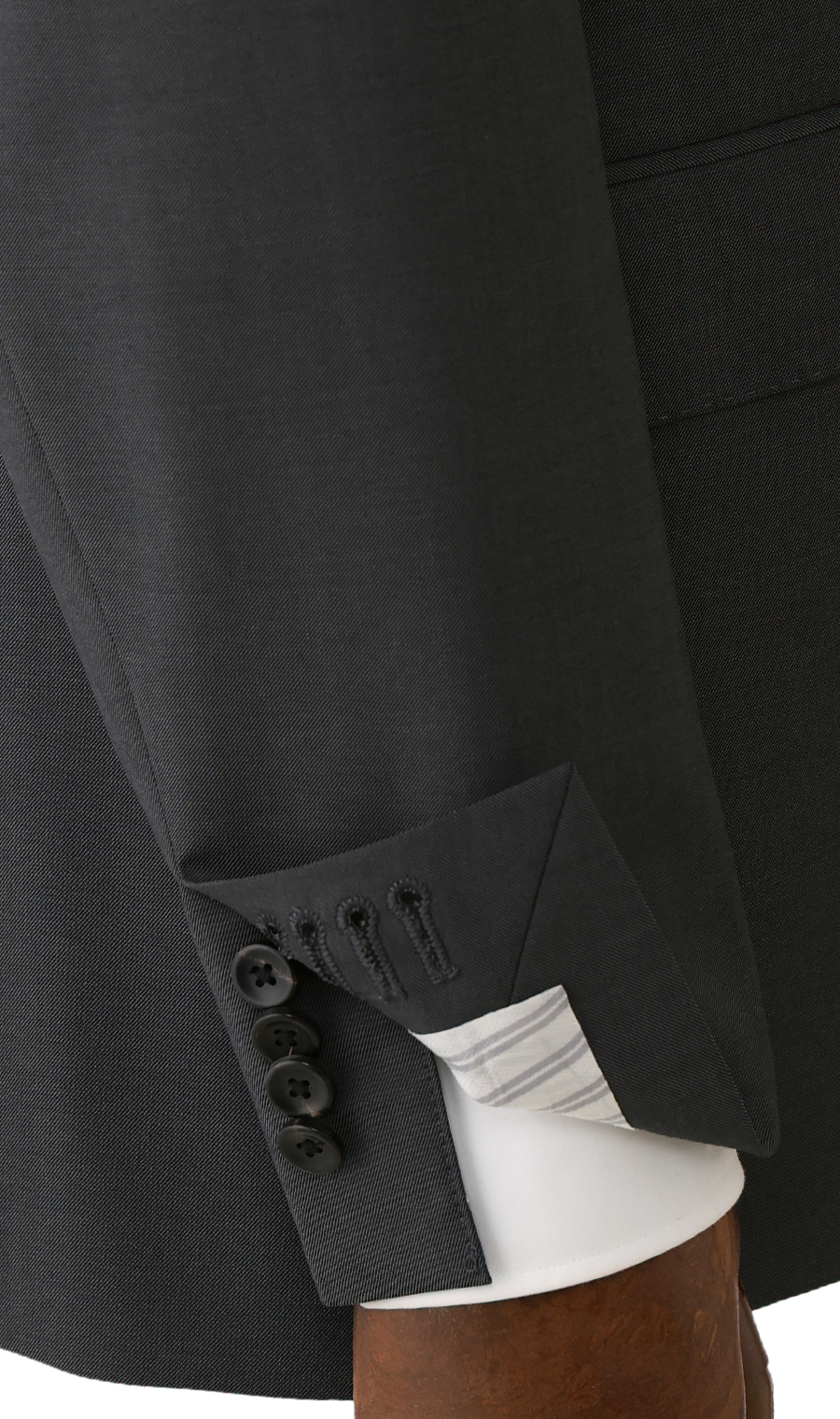 プレミアムスタイリッシュスーツ【CANONICO】【Super110's】 グレー 体型:A体(標準型),号数（身長）:4号(165cm)