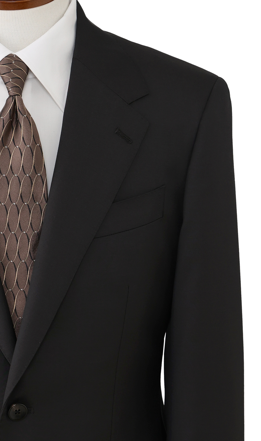 プレミアムスタイリッシュスーツ【CANONICO】【Super110's】 ブラウン 体型:A体(標準型),号数（身長）:4号(165cm)