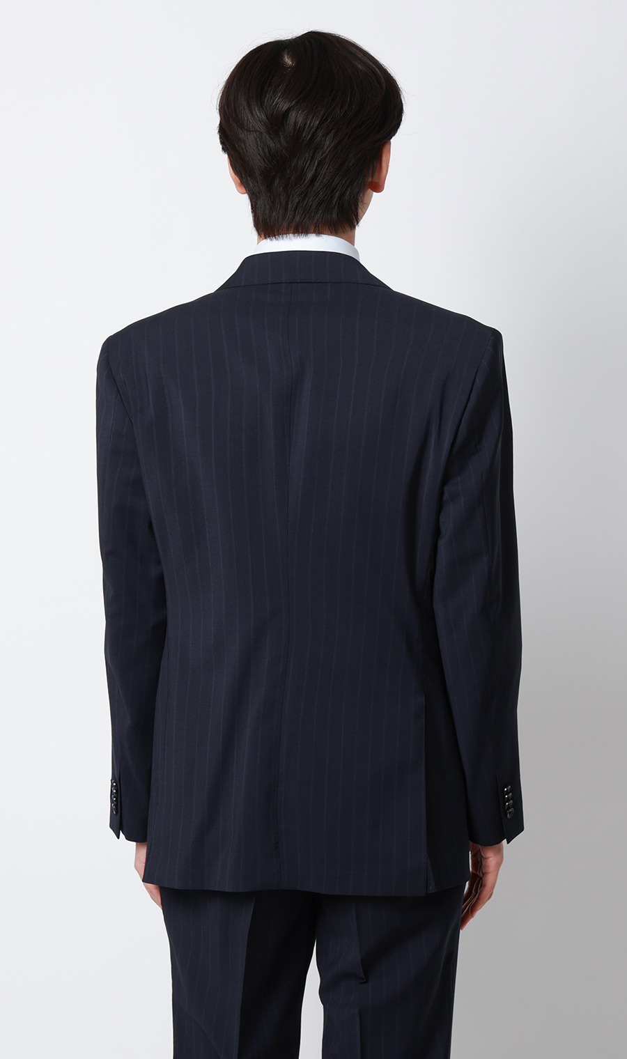 プレミアムスタイリッシュスーツ【MARLANE】 ネイビー 体型:A体(標準型),号数(身長):4号(165cm)