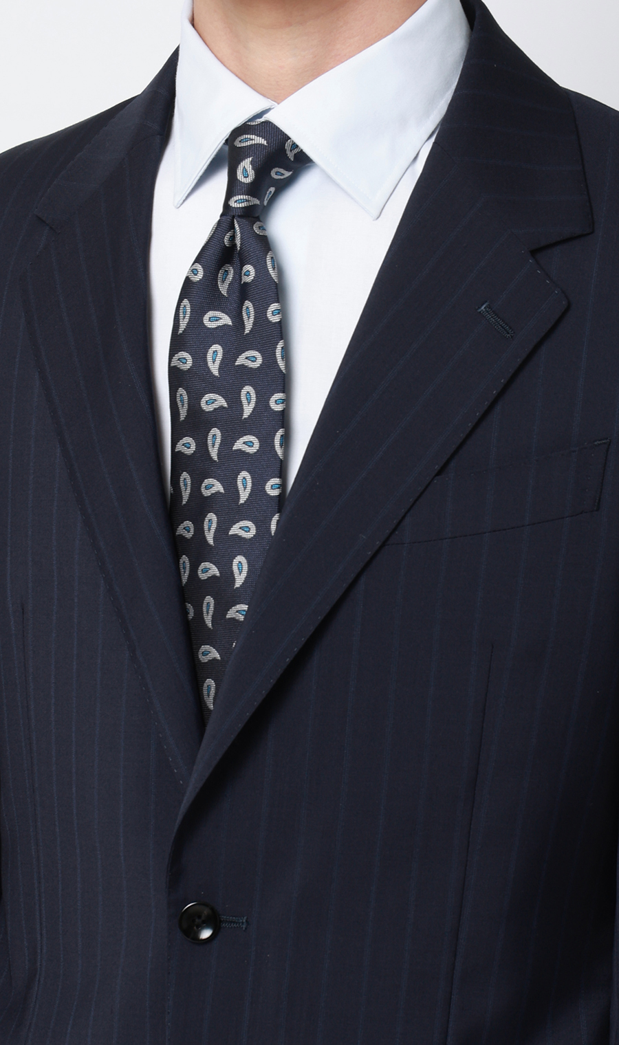 プレミアムスタイリッシュスーツ【MARLANE】 ネイビー 体型:A体(標準型),号数(身長):4号(165cm)