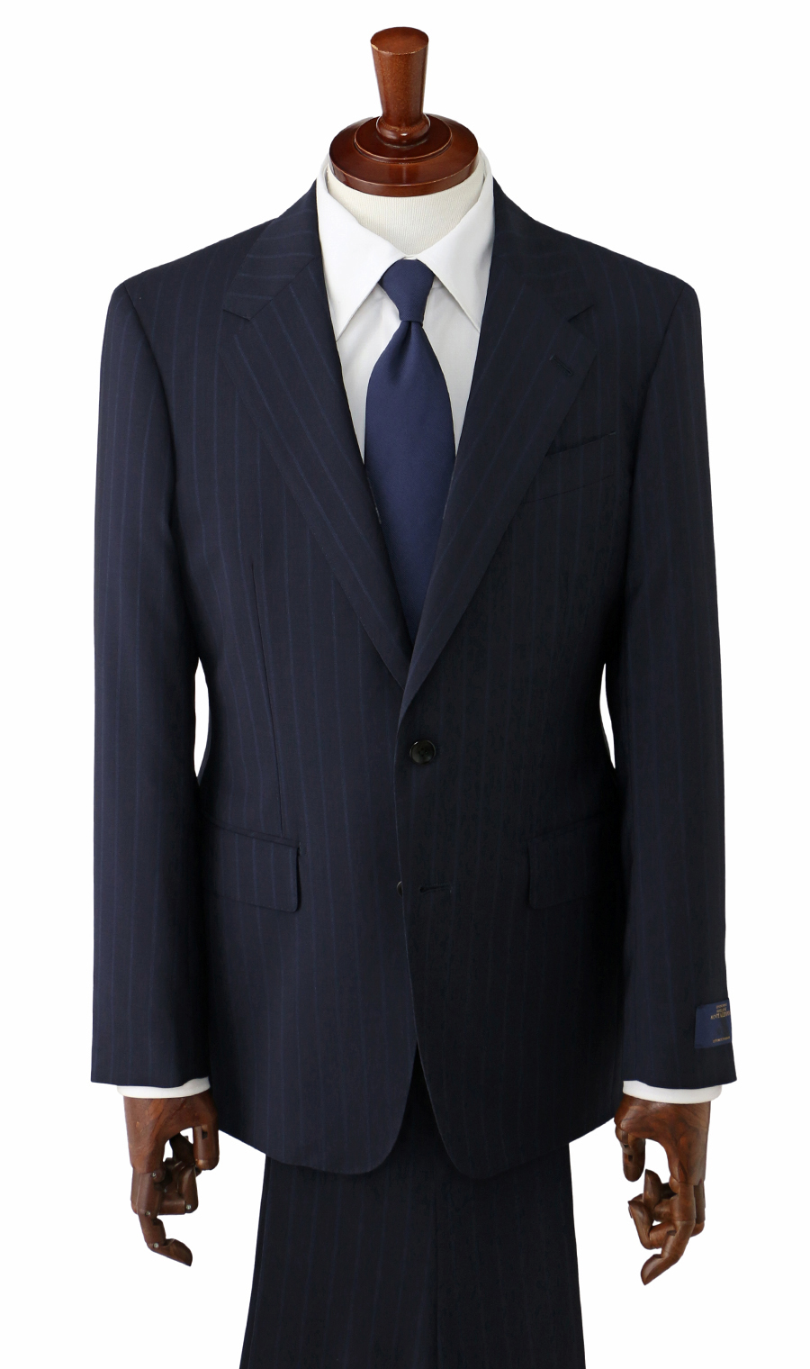 プレミアムスタイリッシュスーツ【MARLANE】 ネイビー 体型:A体(標準型),号数(身長):4号(165cm)