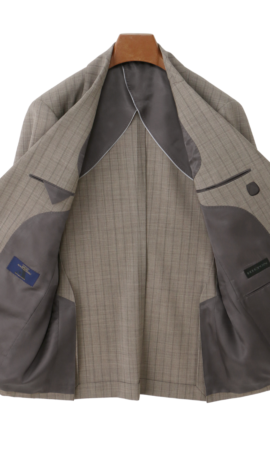 プレミアムスタイリッシュスーツ【MARLANE】 ベージュ 体型:A体(標準型),号数（身長）:4号(165cm)