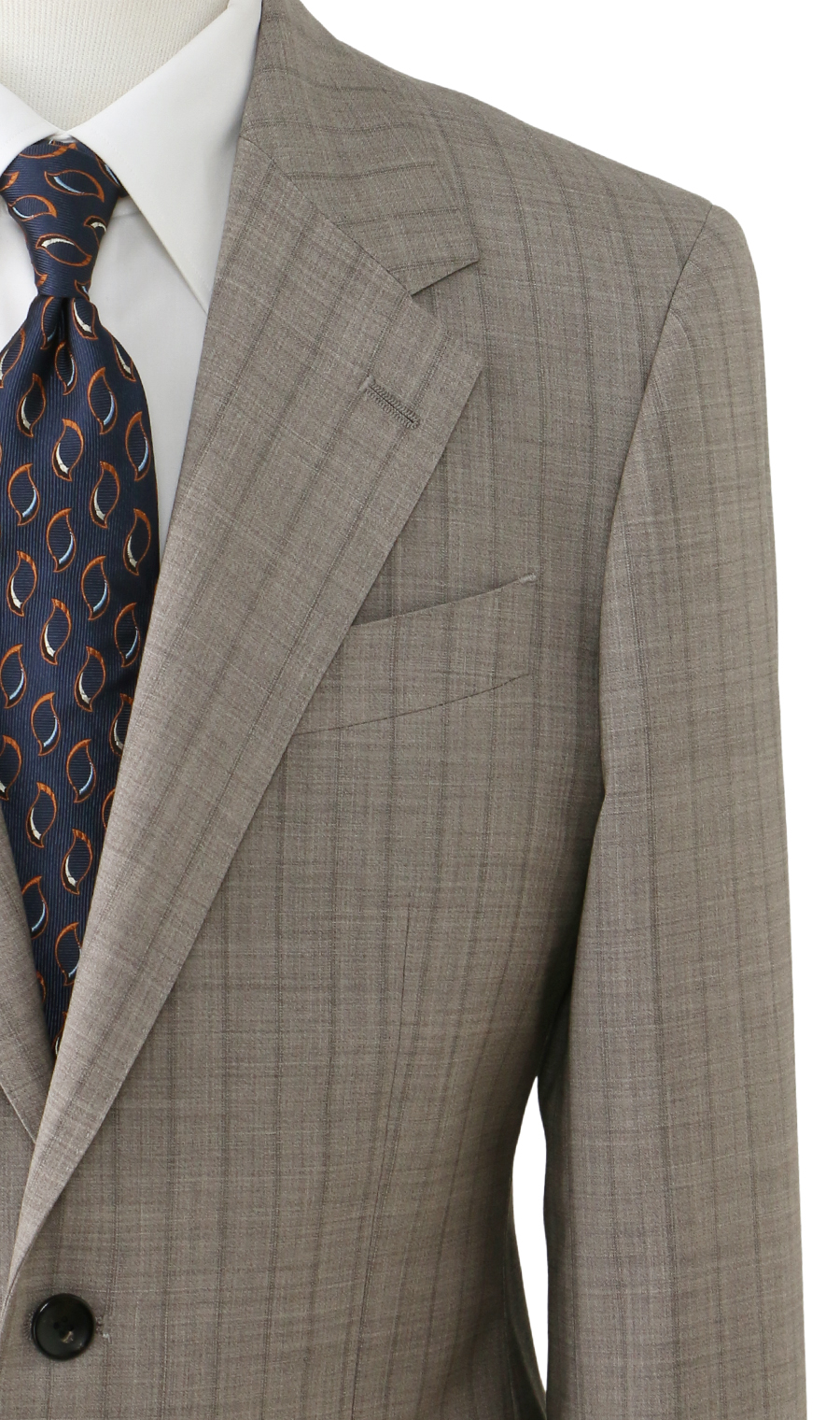 プレミアムスタイリッシュスーツ【MARLANE】 ベージュ 体型:A体(標準型),号数（身長）:4号(165cm)