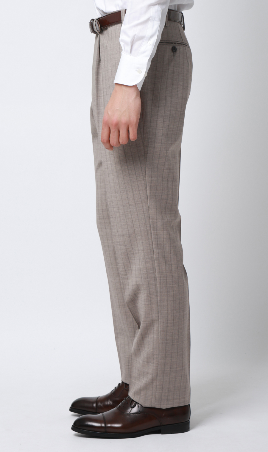 プレミアムスタイリッシュスーツ【MARLANE】 ベージュ 体型:A体(標準型),号数（身長）:4号(165cm)