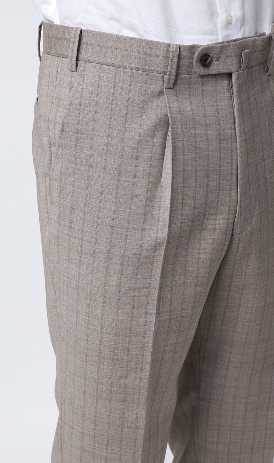 プレミアムスタイリッシュスーツ【MARLANE】 ベージュ 体型:A体(標準型),号数（身長）:4号(165cm)