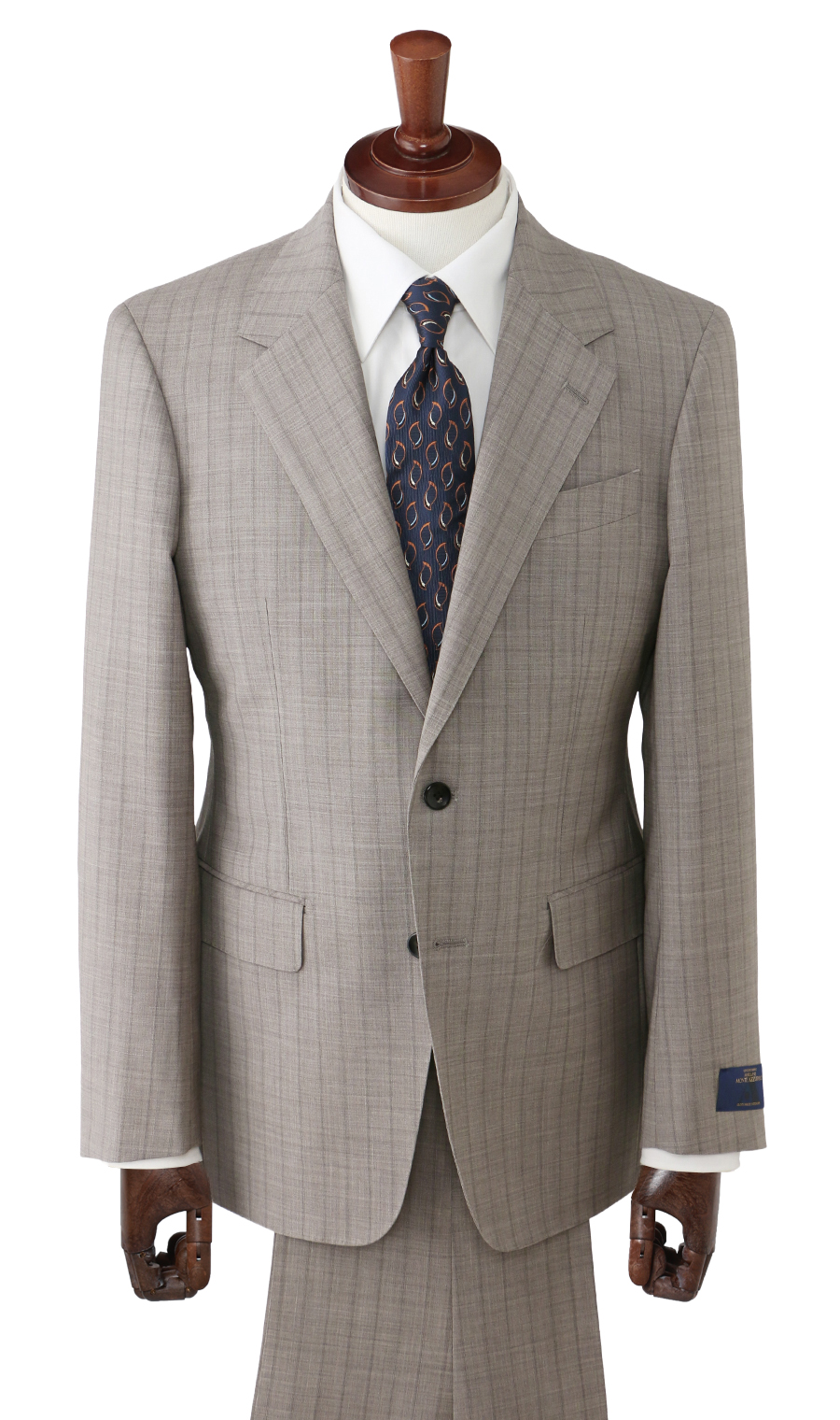 プレミアムスタイリッシュスーツ【MARLANE】 ベージュ 体型:A体(標準型),号数（身長）:4号(165cm)