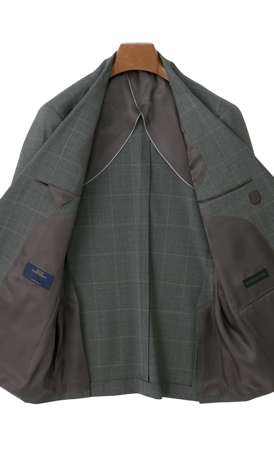 プレミアムスタイリッシュスーツ【MARLANE】 グレー 体型:A体(標準型),号数(身長):4号(165cm)