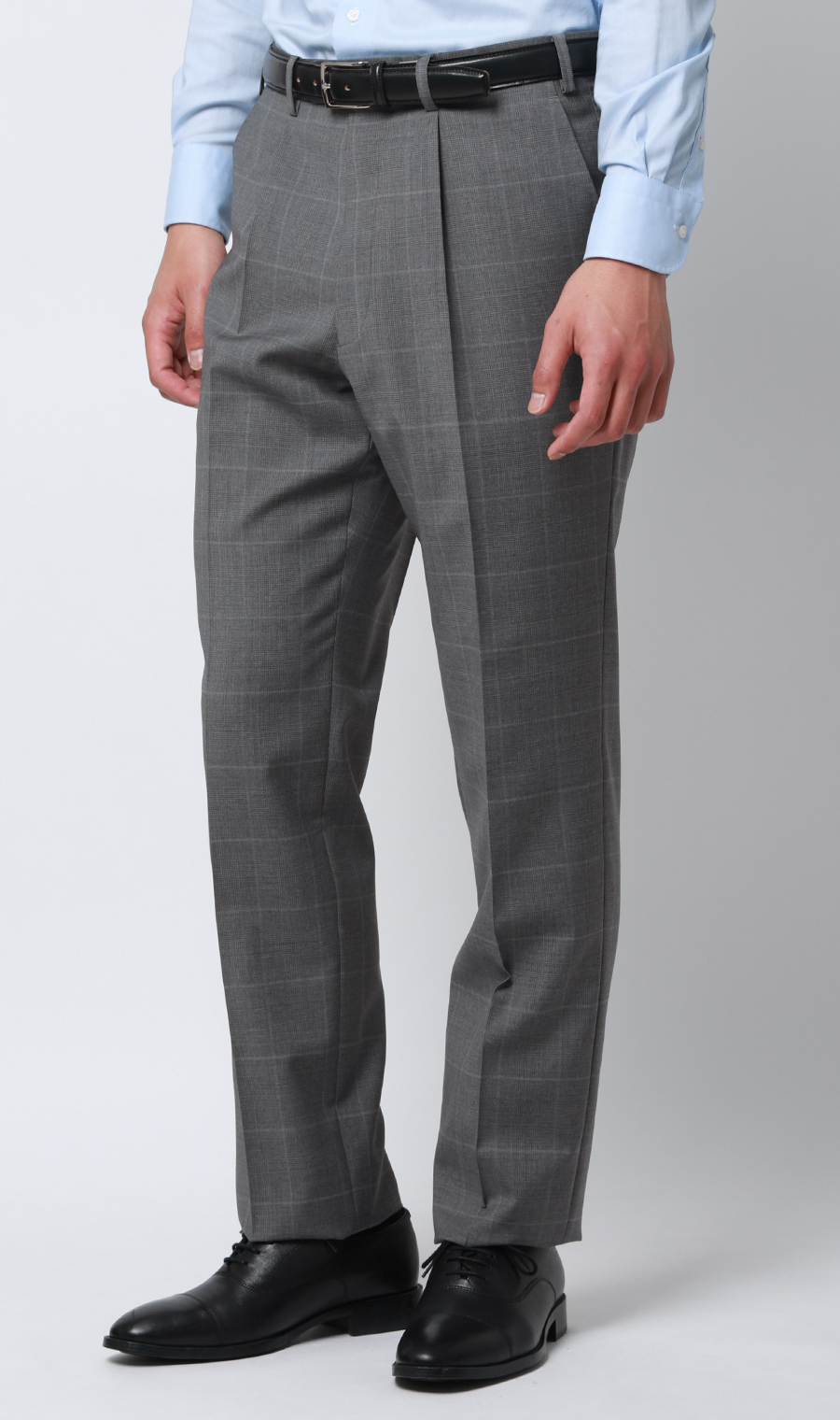 プレミアムスタイリッシュスーツ【MARLANE】 グレー 体型:A体(標準型),号数（身長）:5号(170cm)