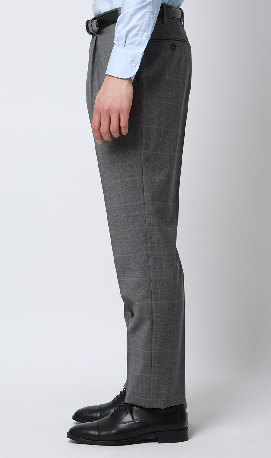 プレミアムスタイリッシュスーツ【MARLANE】 グレー 体型:A体(標準型),号数（身長）:5号(170cm)