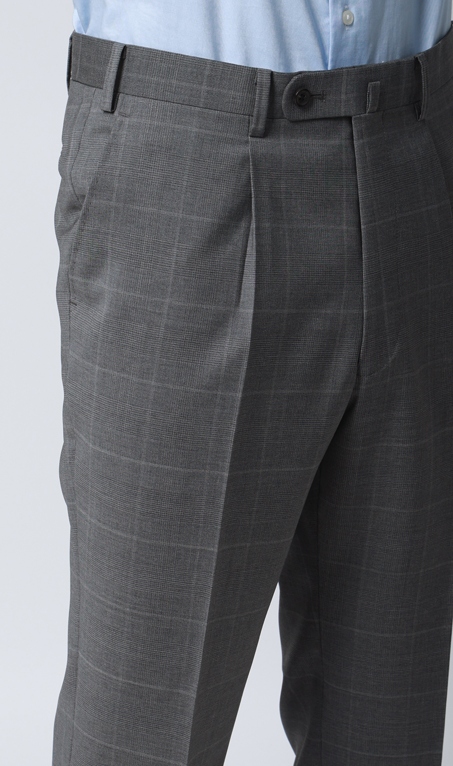 プレミアムスタイリッシュスーツ【MARLANE】 グレー 体型:A体(標準型),号数（身長）:5号(170cm)