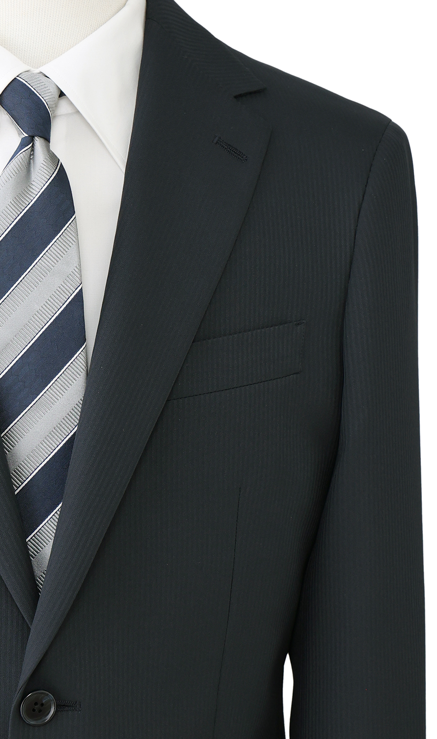 时尚套装 【可水洗】 藏青色体型:YA体 (修身型)，号数 (身高) :3号 (160cm)