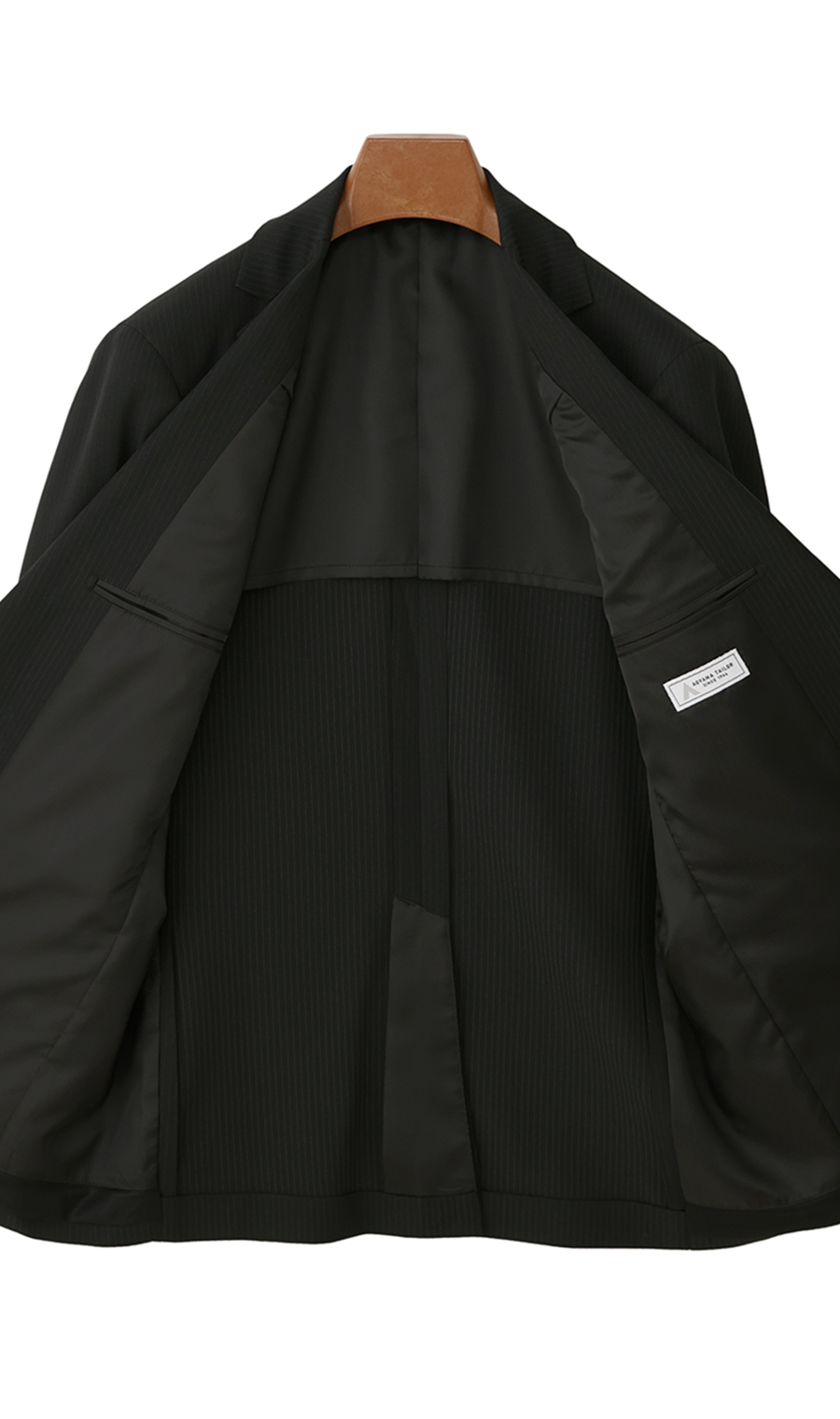 スタイリッシュスーツ【ウォッシャブル】 ブラック 体型:YA体(スリム型),号数（身長）:3号(160cm)