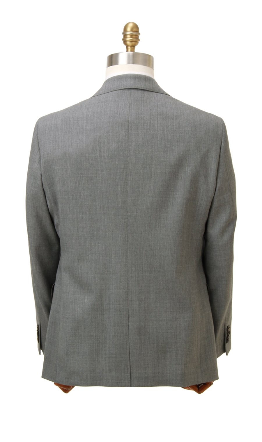 プレミアムスタイリッシュスーツ《SUITO WOOL》 ライトグレー 体型:AB体(がっちり型),号数（身長）:4号(165cm)