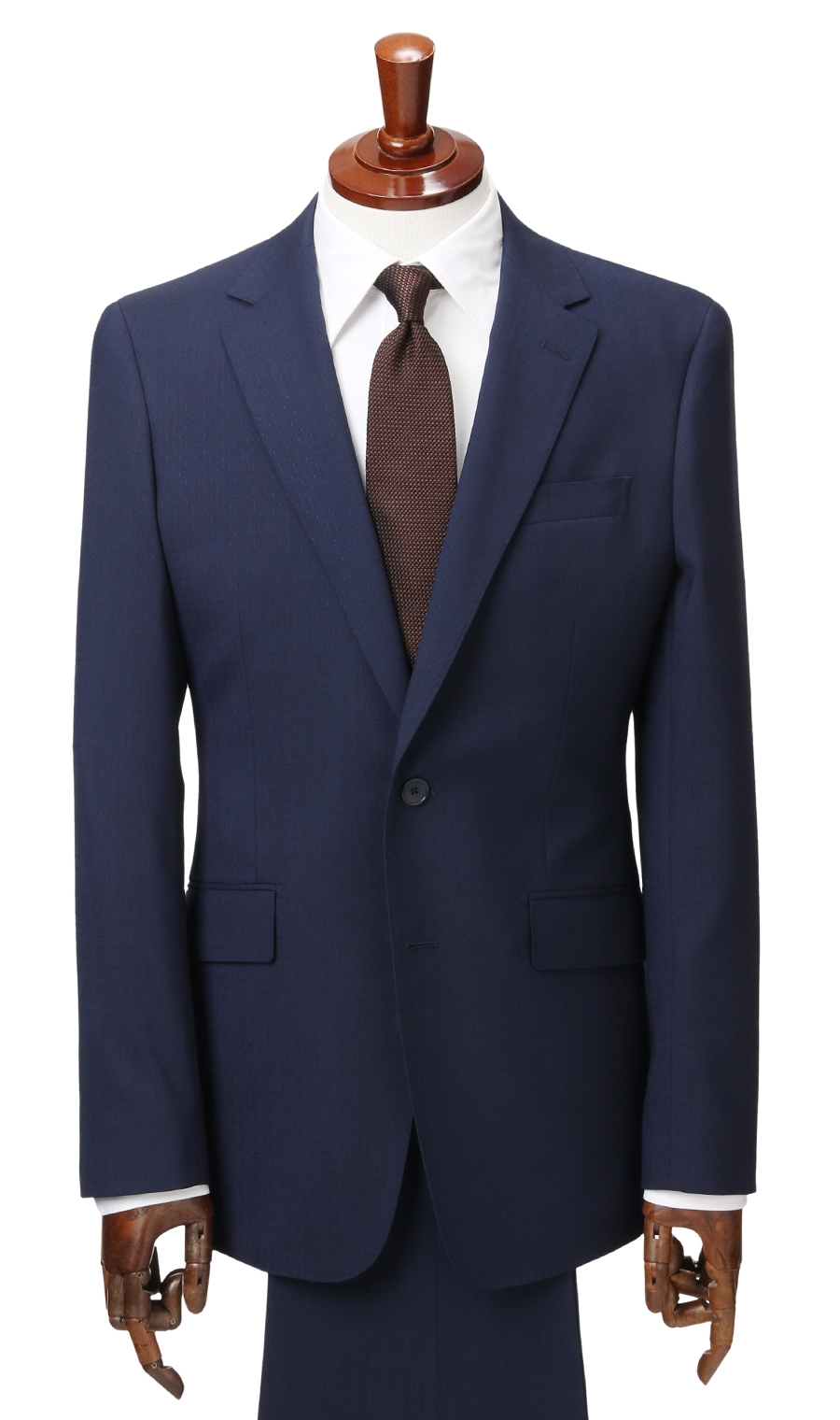 スタイリッシュスーツ《ウォッシャブル》 ネイビー 体型:YA体(スリム型),号数(身長):4号(165cm)