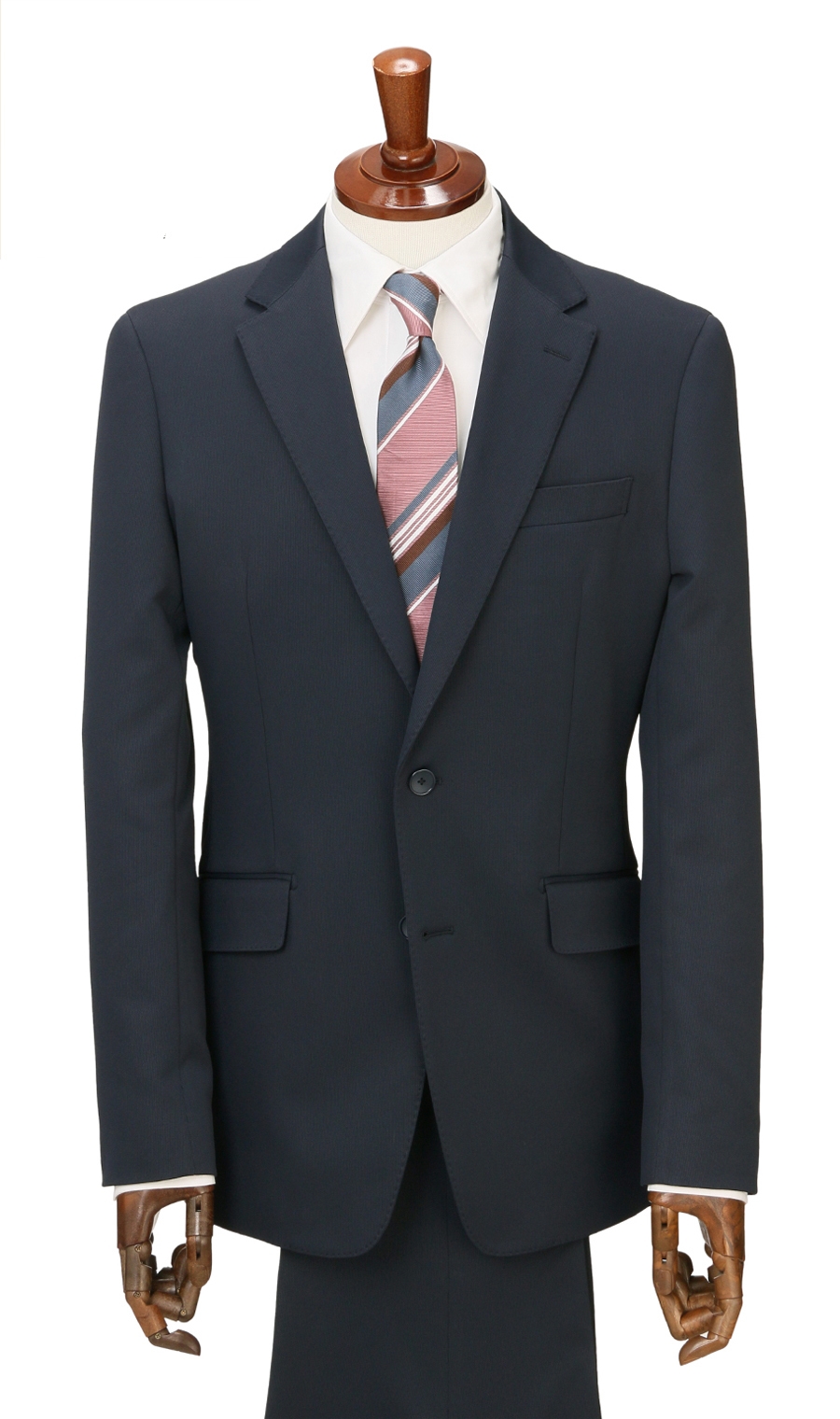 スタイリッシュスーツ《ウォッシャブル》 ネイビー 体型:YA体(スリム型),号数（身長）:6号(175cm)
