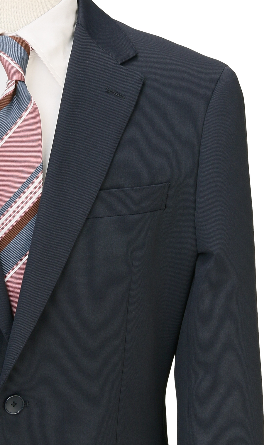 スタイリッシュスーツ《ウォッシャブル》 ネイビー 体型:YA体(スリム型),号数（身長）:6号(175cm)