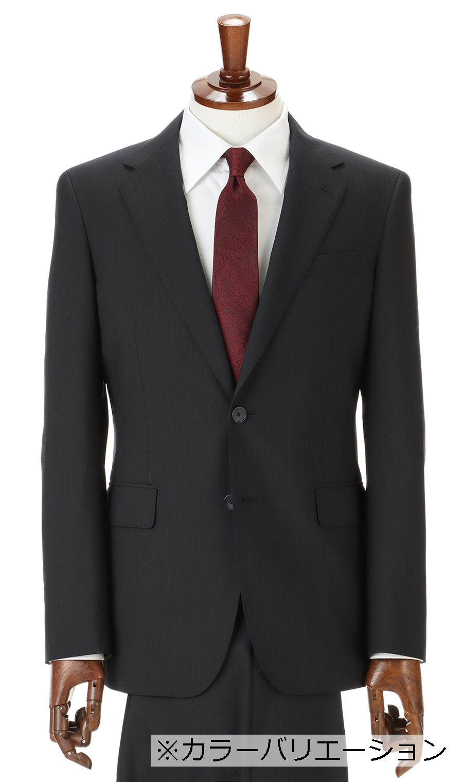 スタイリッシュスーツ【ウォッシャブル】【Plastics Smart】 ブラック 体型:YA体(スリム型),号数（身長）:4号(165cm)