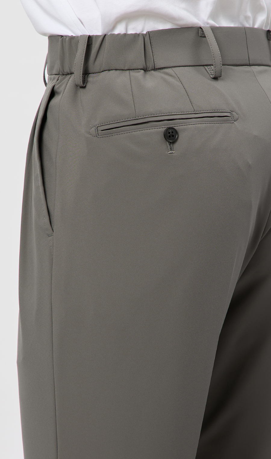 プレミアムスタイリッシュスーツ【冷感】 グレー 体型:YA体(スリム型),号数（身長）:3号(160cm)