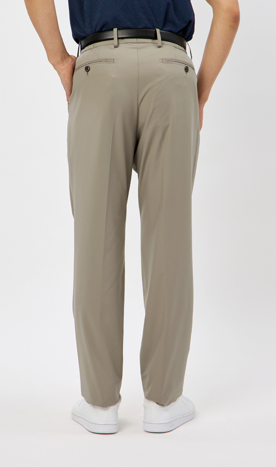 プレミアムスタイリッシュスーツ【冷感】 ベージュ 体型:YA体(スリム型),号数（身長）:4号(165cm)