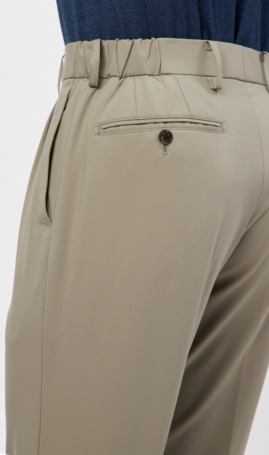 プレミアムスタイリッシュスーツ【冷感】 ベージュ 体型:YA体(スリム型),号数（身長）:4号(165cm)