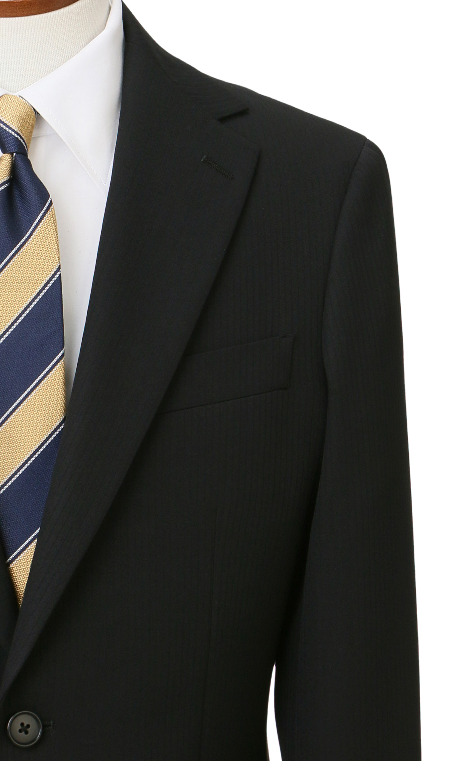 スタイリッシュスーツ【ウォッシャブル】 ブラック 体型:A体(標準型),号数（身長）:8号(185cm)