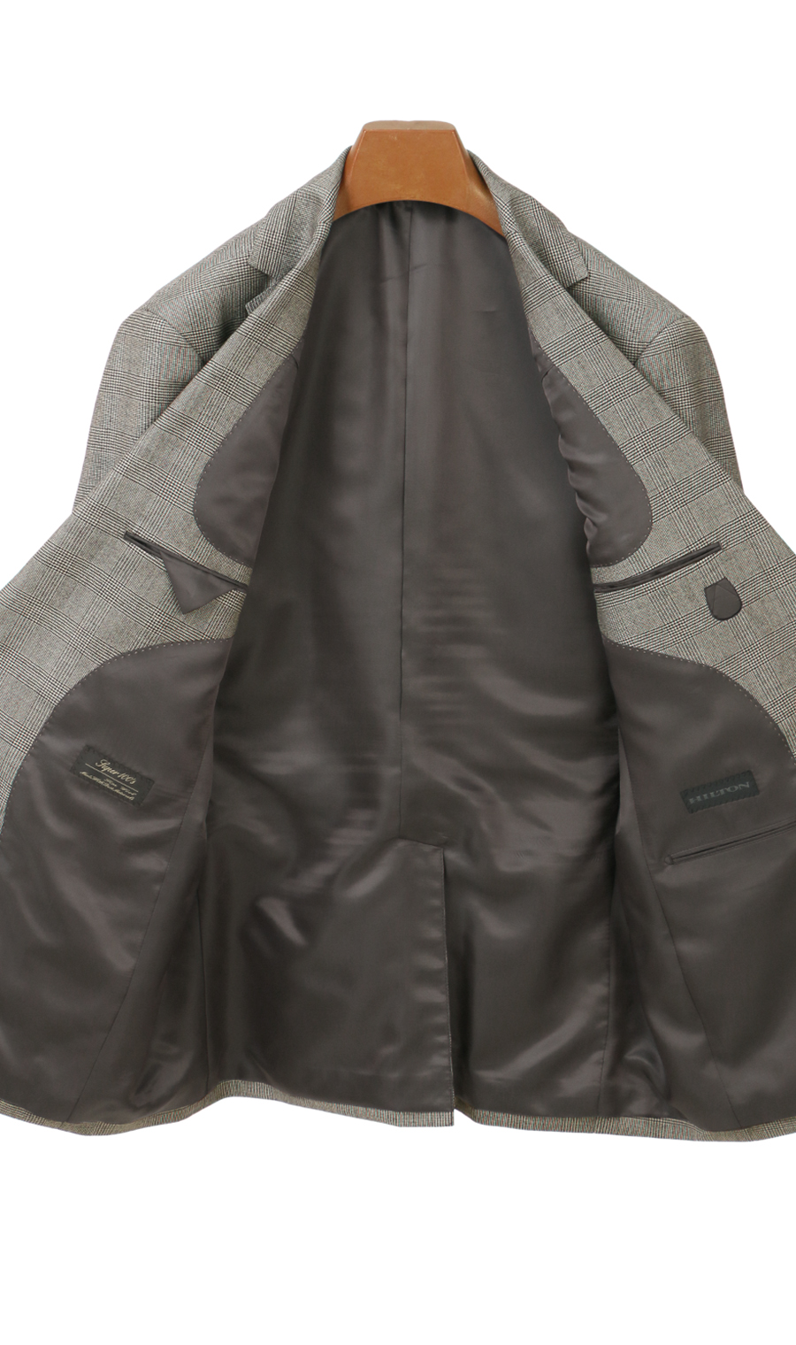 プレミアムスタイリッシュスーツ【Super100’s】 ブラウン 体型:YA体(スリム型),号数（身長）:4号(165cm)