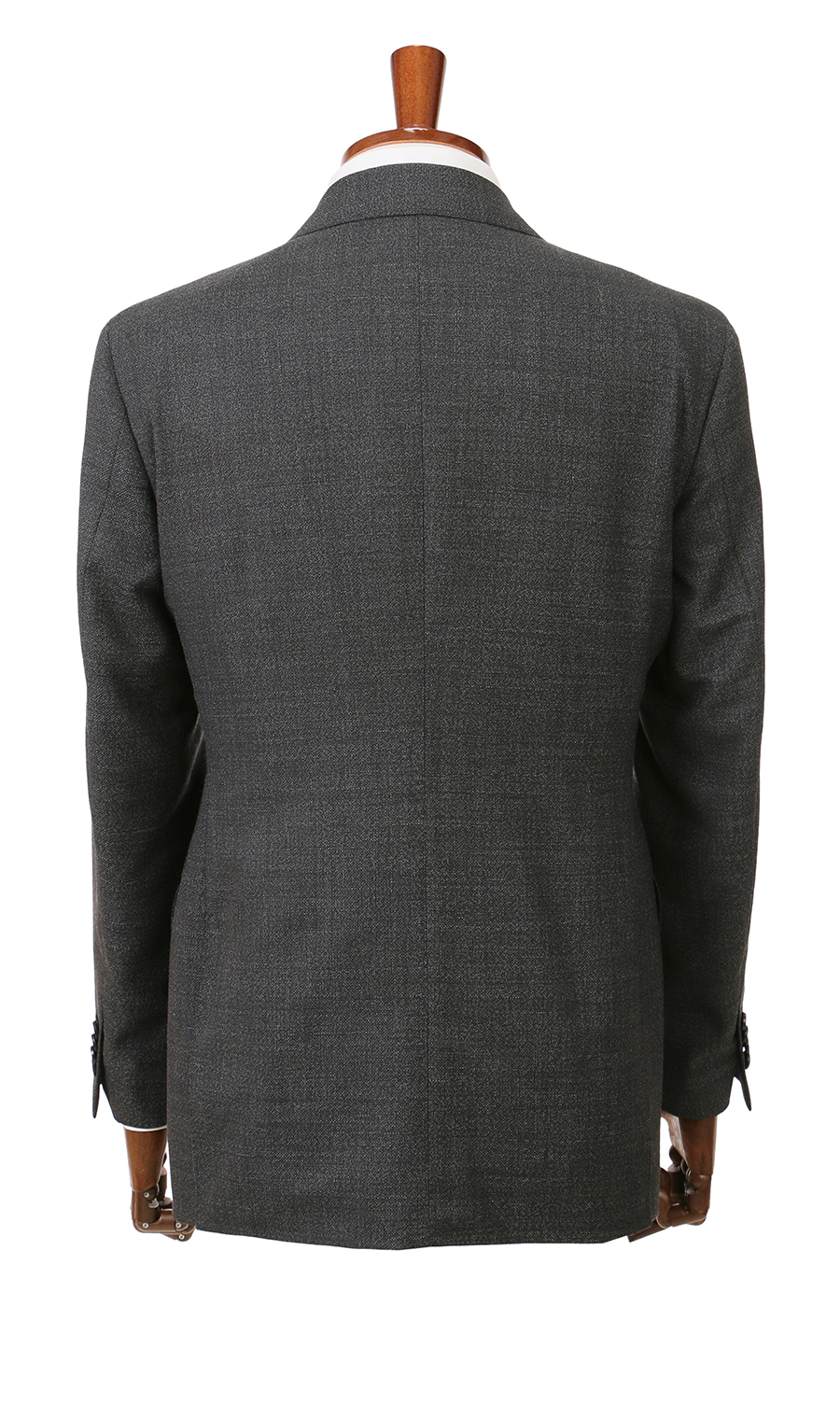 プレミアムスタイリッシュスーツ【Marzotto】 チャコール 体型:A体(標準型),号数(身長):5号(170cm)