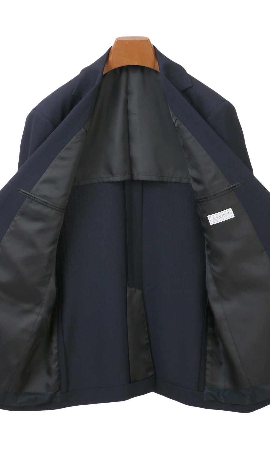 スタイリッシュスーツ【ウォッシャブル】 ネイビー 体型:YA体(スリム型),号数（身長）:3号(160cm)