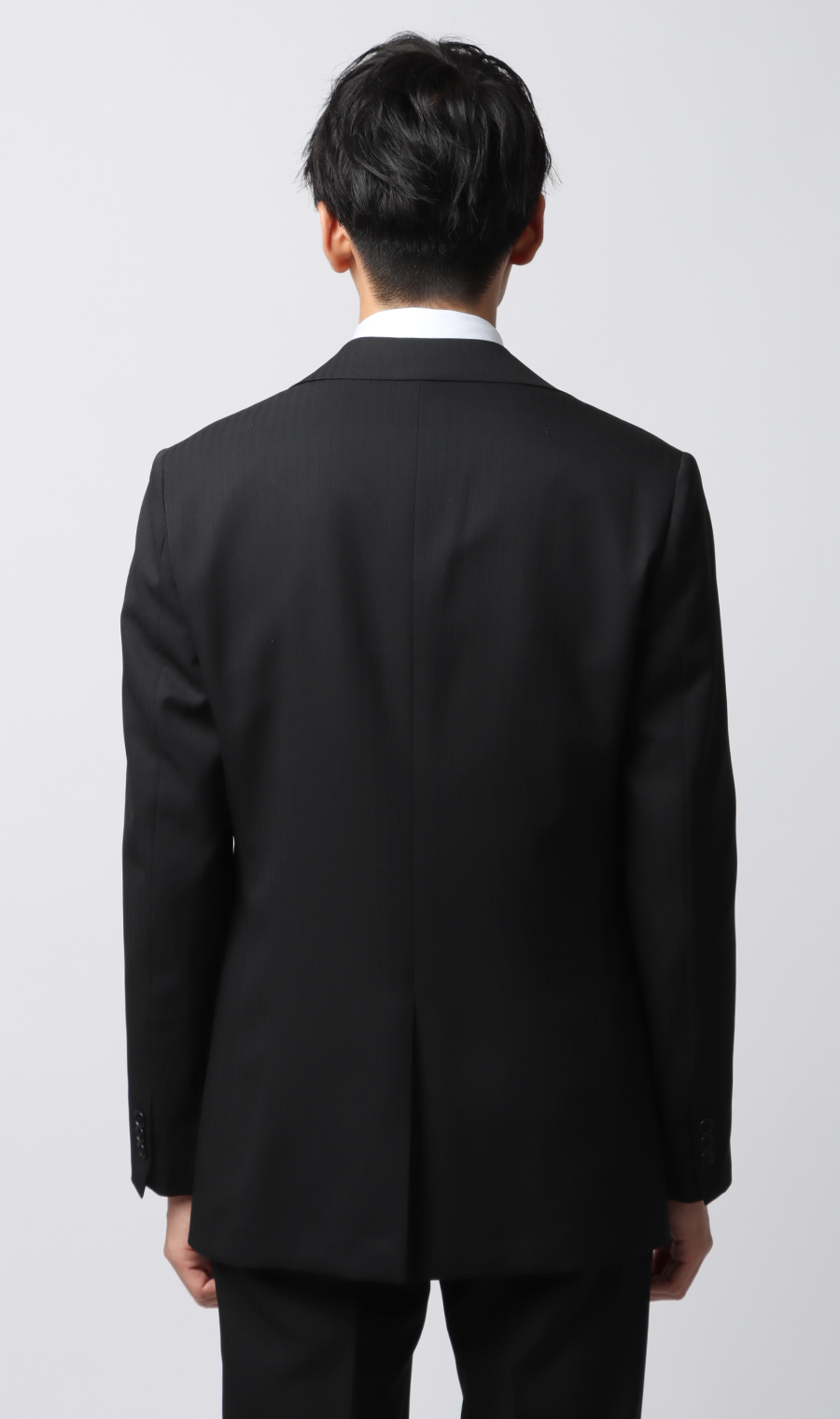 スタイリッシュスーツ【ウォッシャブル】 ブラック系 体型:YA体(スリム型),号数（身長）:3号(160cm)