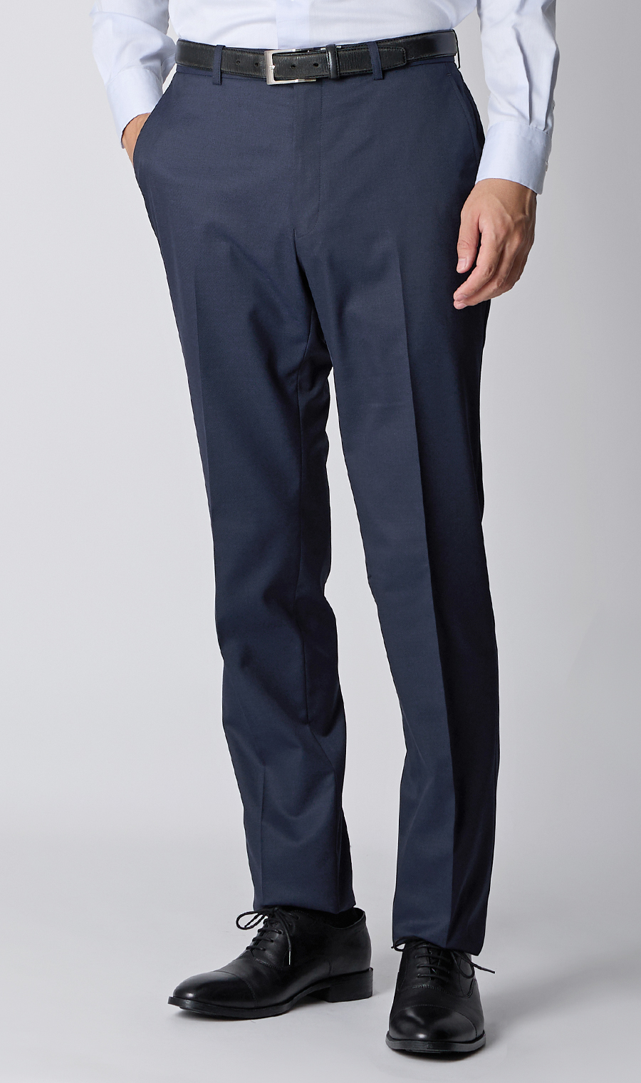 スタイリッシュスーツ【肩くるしくないスーツ】【Plastics Smart】 ネイビー 体型:BE体(ゆったり型),号数(身長):6号(175cm)