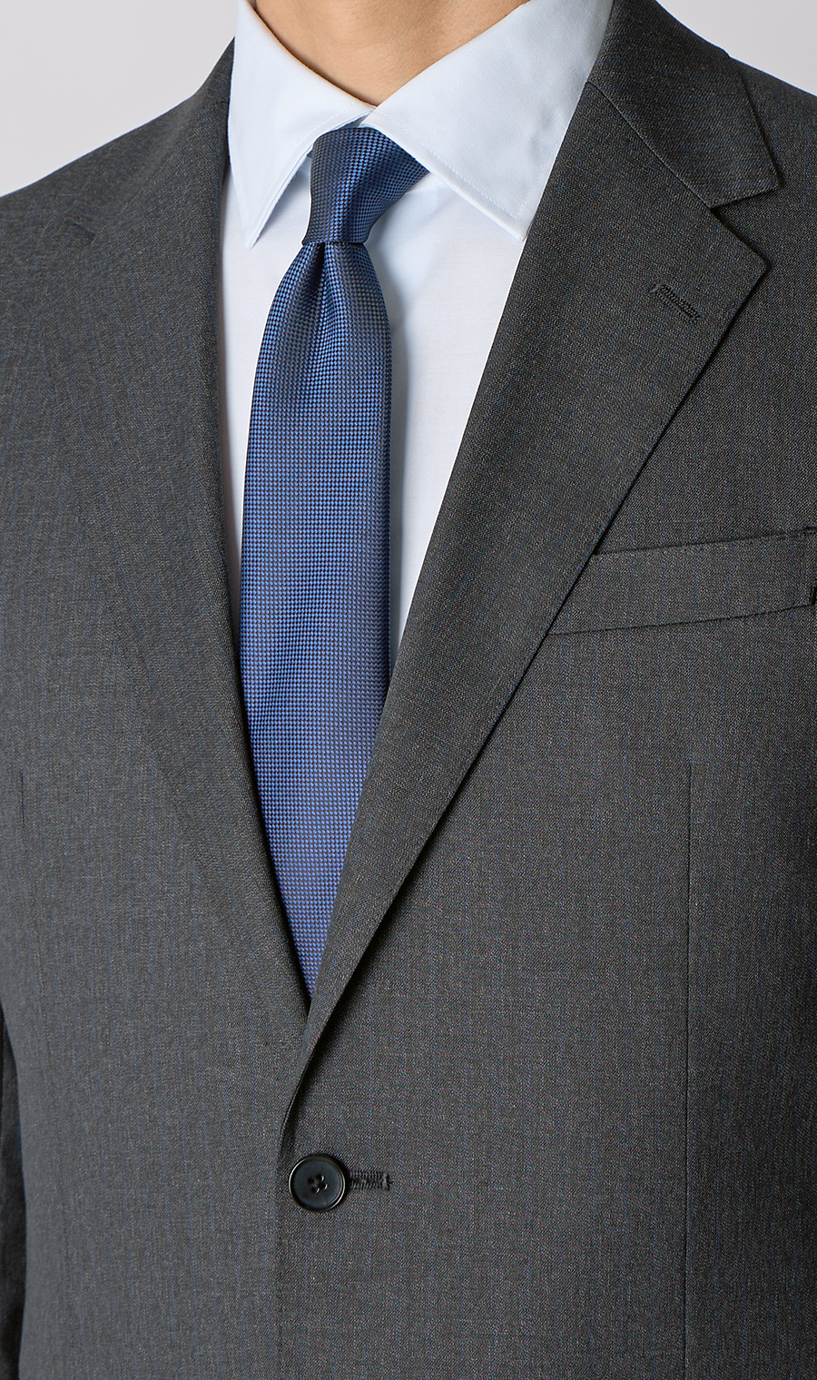 スタイリッシュスーツ【肩くるしくないスーツ】【Plastics Smart】 チャコール 体型:YA体(スリム型),号数(身長):4号(165cm)