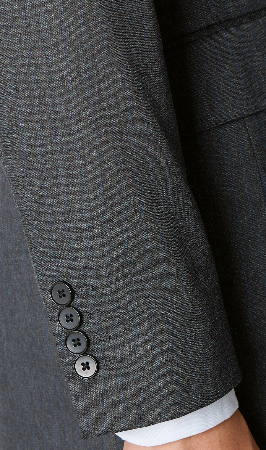 スタイリッシュスーツ【肩くるしくないスーツ】【Plastics Smart】 チャコール 体型:YA体(スリム型),号数(身長):4号(165cm)