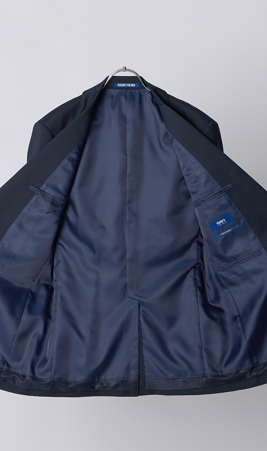 スタイリッシュスーツ【Plastics Smart】 ネイビー 体型:YA体(スリム型),号数(身長):3号(160cm)