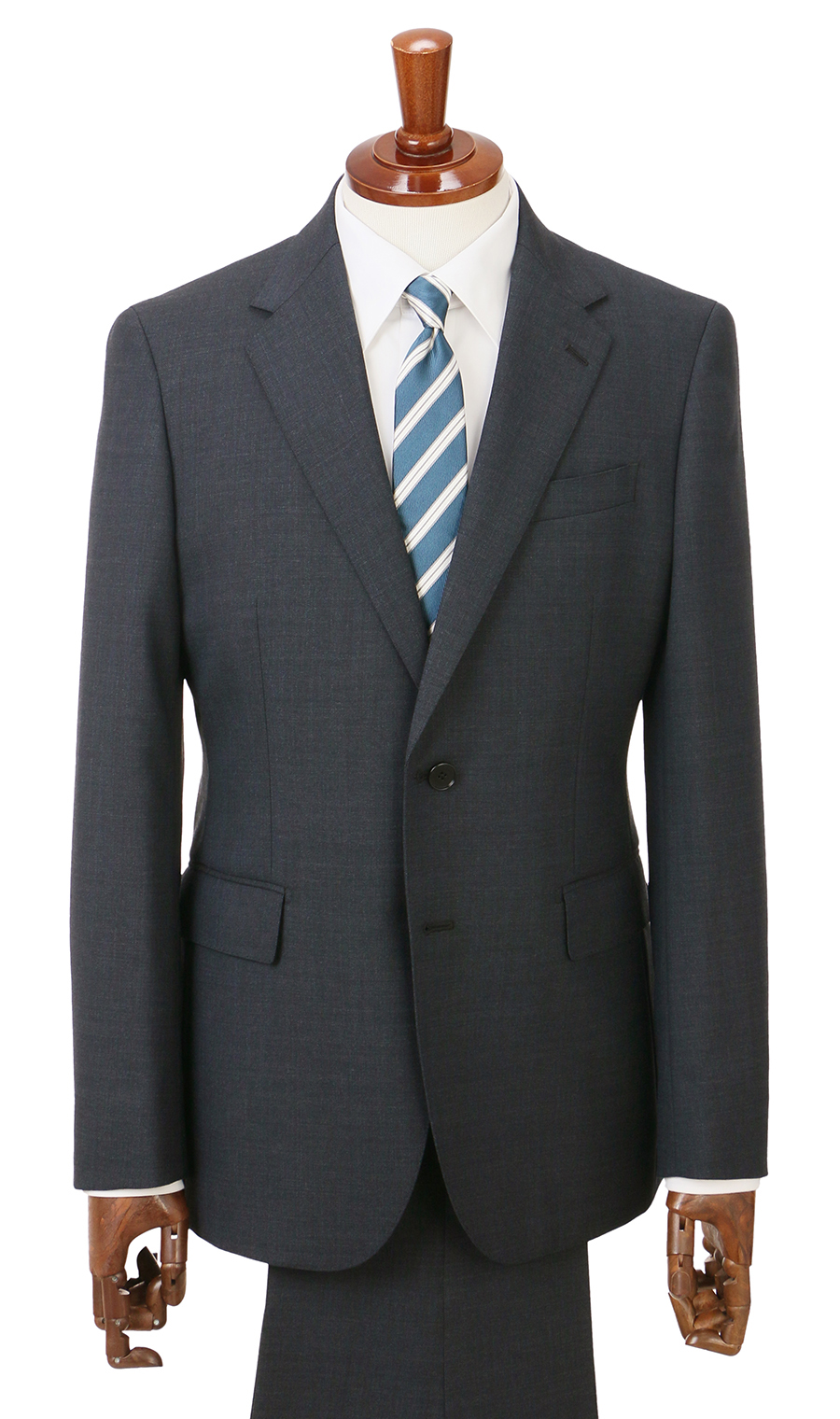 スタイリッシュスーツ【Plastics Smart】 グレー 体型:YA体(スリム型),号数（身長）:4号(165cm)