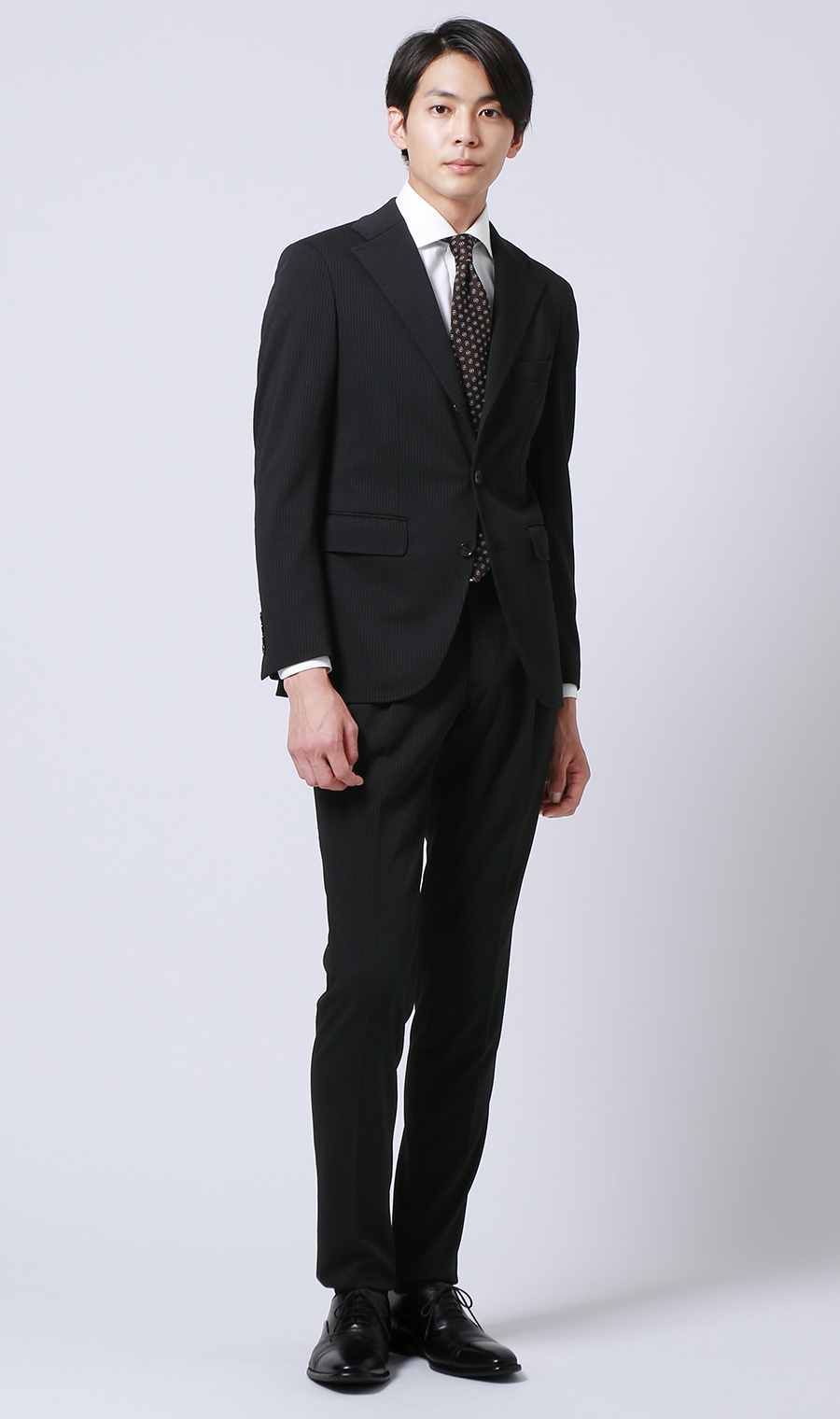 スタイリッシュスーツ《ACTIVEXPAND》 ブラック 体型:YA体(スリム型),号数(身長):4号(165cm)