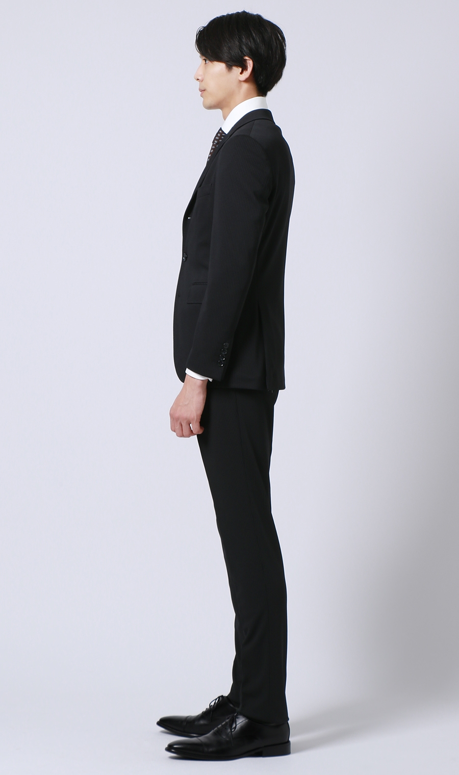 スタイリッシュスーツ《ACTIVEXPAND》 ブラック 体型:YA体(スリム型),号数(身長):4号(165cm)