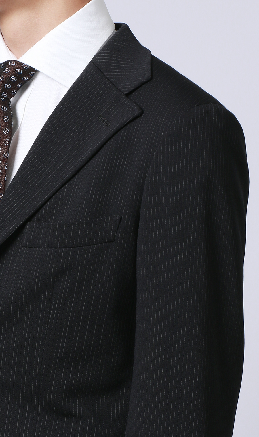 スタイリッシュスーツ《ACTIVEXPAND》 ブラック 体型:YA体(スリム型),号数(身長):4号(165cm)