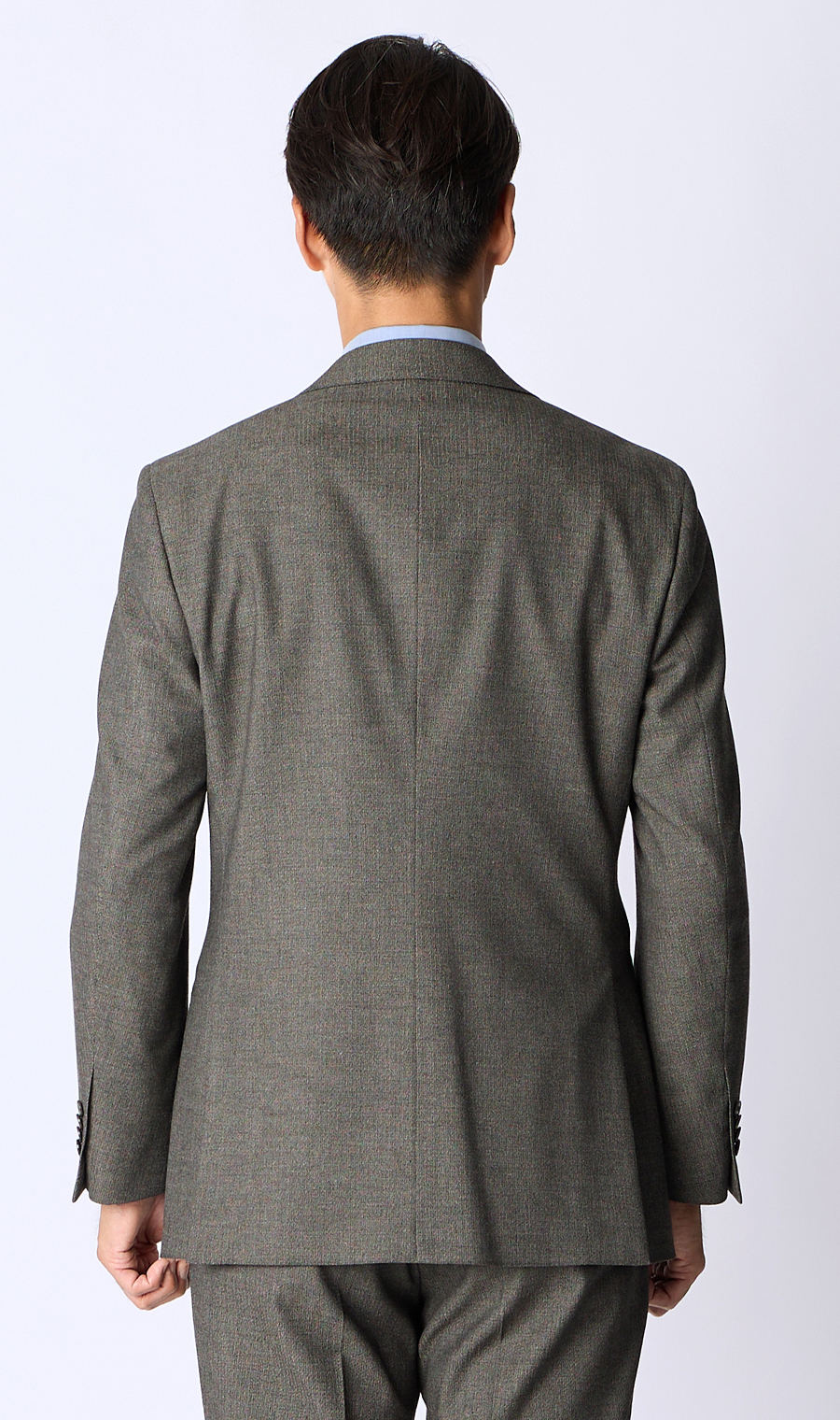 スタイリッシュスーツ【3ボタン段返り】【WEAR SHiFT】 ブラウン 体型:A体(標準型),号数（身長）:4号(165cm)