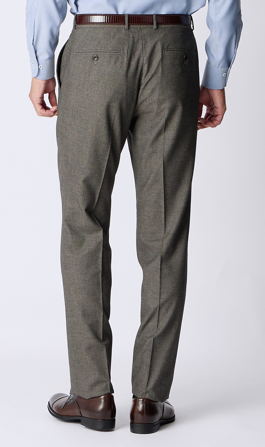 スタイリッシュスーツ【3ボタン段返り】【WEAR SHiFT】 ブラウン 体型:A体(標準型),号数（身長）:4号(165cm)