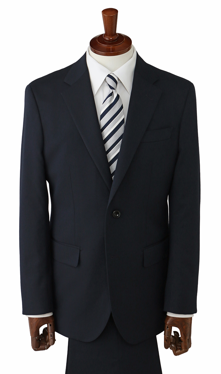 スタイリッシュスーツ【WEAR SHiFT】 ネイビー 体型:YA体(スリム型),号数（身長）:4号(165cm)