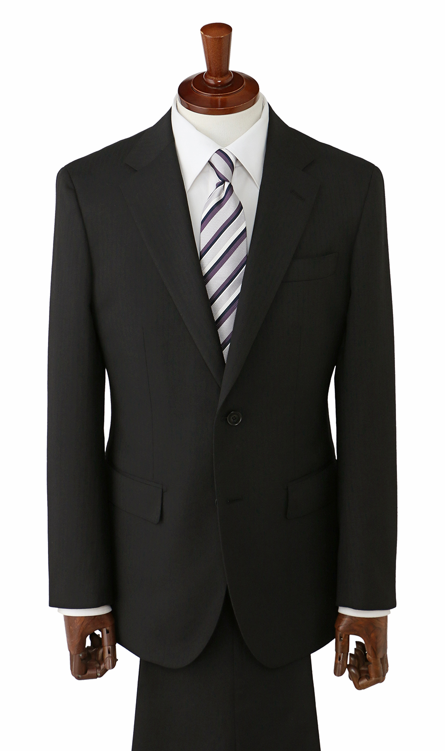 スタイリッシュスーツ【WEAR SHiFT】 ブラック 体型:A体(標準型),号数(身長):5号(170cm)