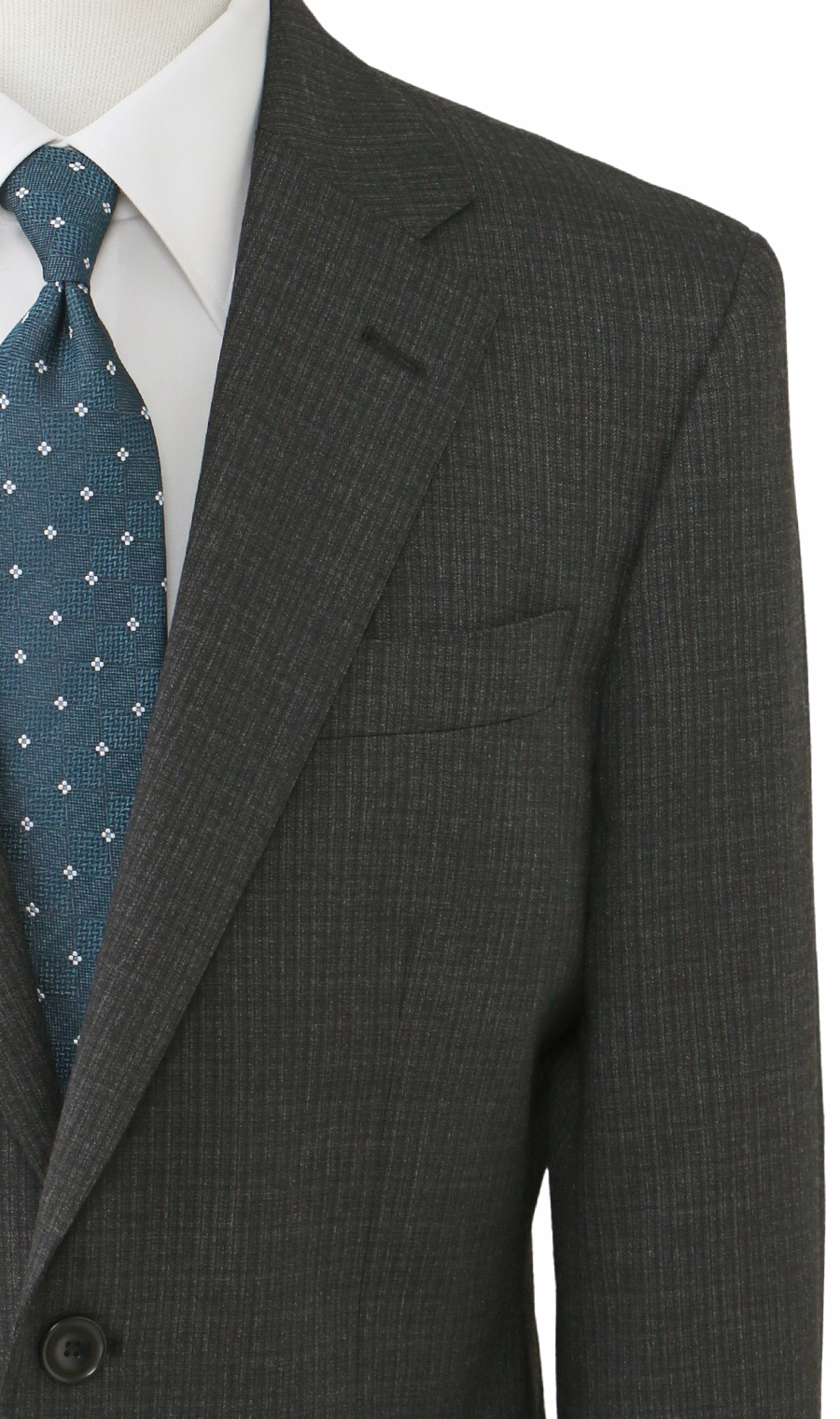 スタイリッシュスーツ【WEAR SHiFT】 チャコール 体型:A体(標準型),号数(身長):5号(170cm)