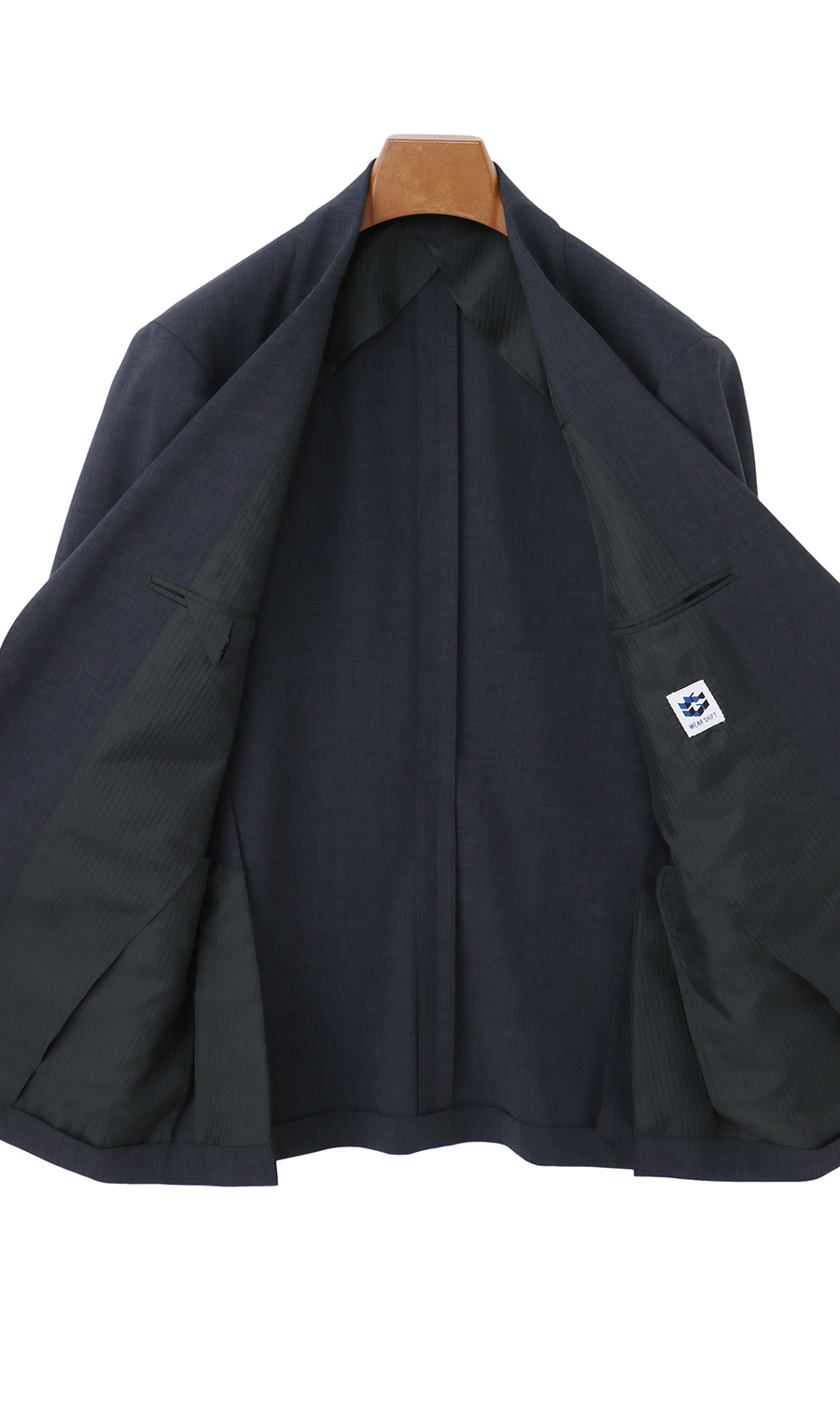 スタイリッシュスーツ【WEAR SHiFT】【ウォッシャブル】 ブルー 体型:YA体(スリム型),号数(身長):3号(160cm)