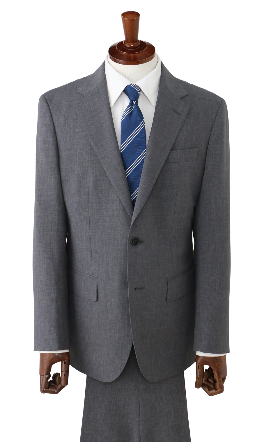 スタイリッシュスーツ【WEAR SHiFT】【ウォッシャブル】 グレー 体型:YA体(スリム型),号数(身長):3号(160cm)