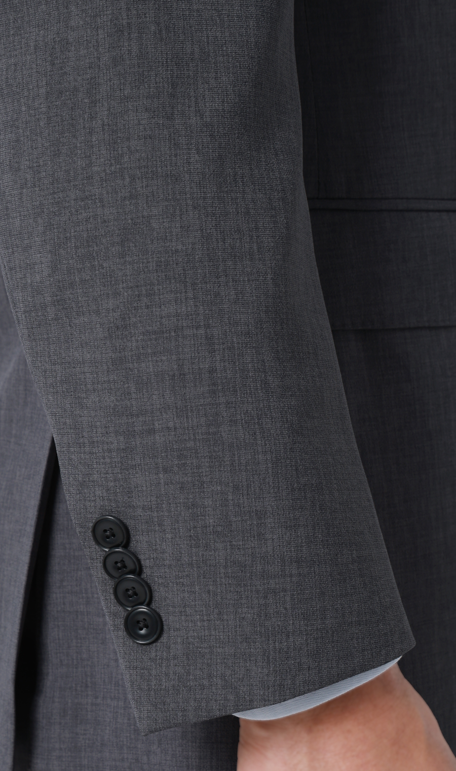 スタイリッシュスーツ【WEAR SHiFT】【ウォッシャブル】 グレー 体型:YA体(スリム型),号数（身長）:4号(165cm)